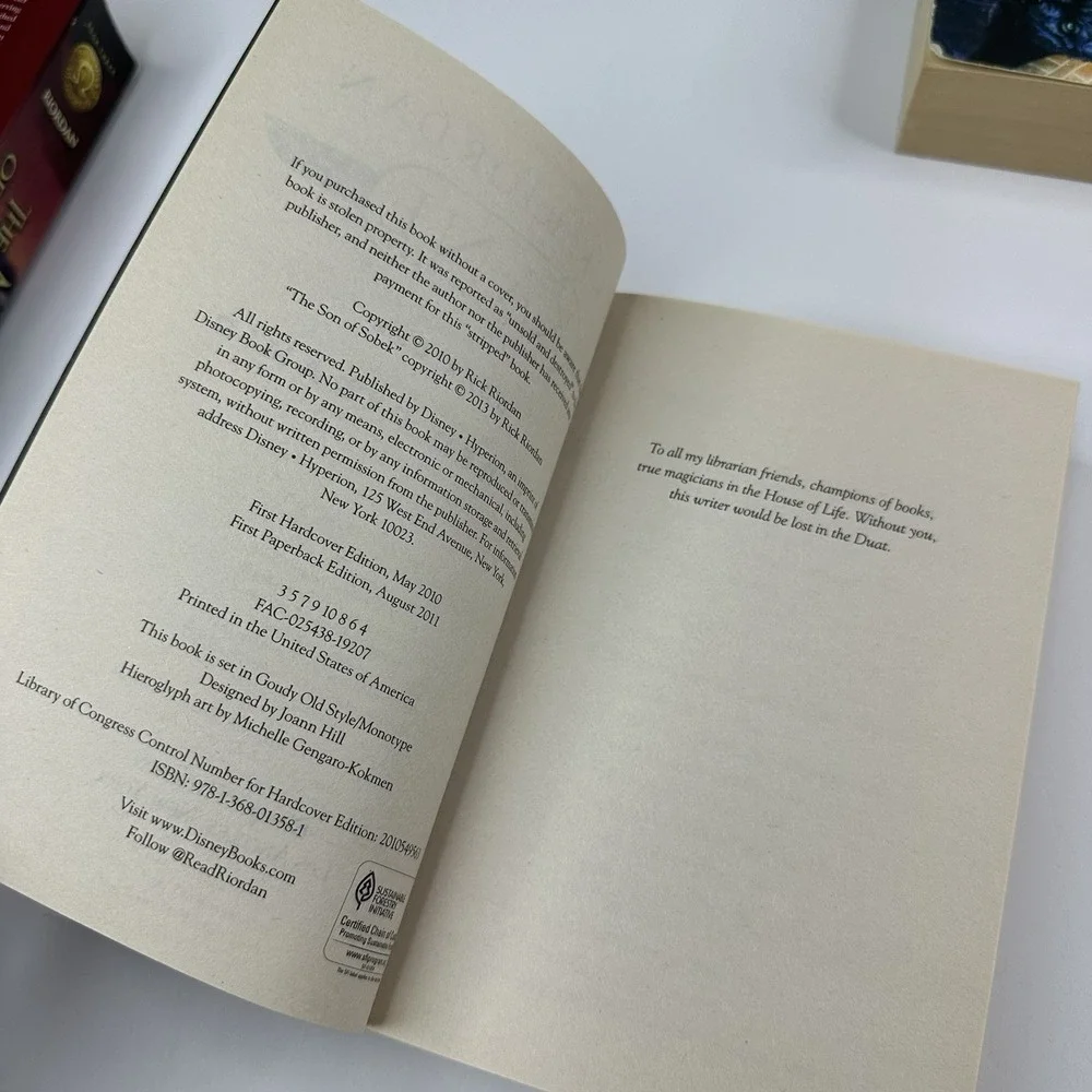 Magnus Chase, The Kane‎ Chronicles and The Mark of Athena by Rick Riordan Books